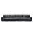 149'' Soft And Fluffy Plush Fabric,Boneless Sofa,32D High Density Sponge Ergonomic Design,Full-compression Vacuum Packaging,Free Combination Buckle Connection-121068581