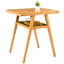 Solid Wood Base Dining Table