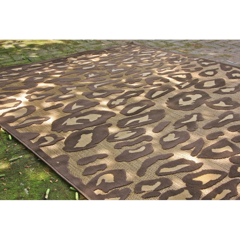 Tapis brun clair Cammack, Rectangle 5 pi 2 po x 7 pi 6 po