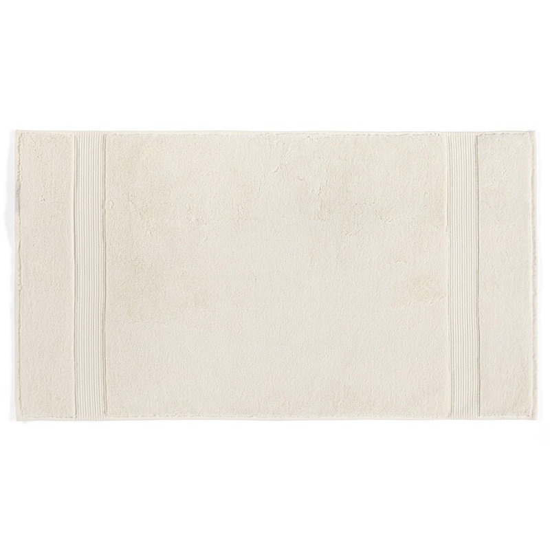 Luxurious Cream Bath Towel, 100% Cotton, 27.6 x 55.1 inches | 450 g/m², Soft and Absorbent | Machine Washable, Gentle Cycle | Perfect for Spa, Home, and Beach Use | Quick-Drying and Durable Design