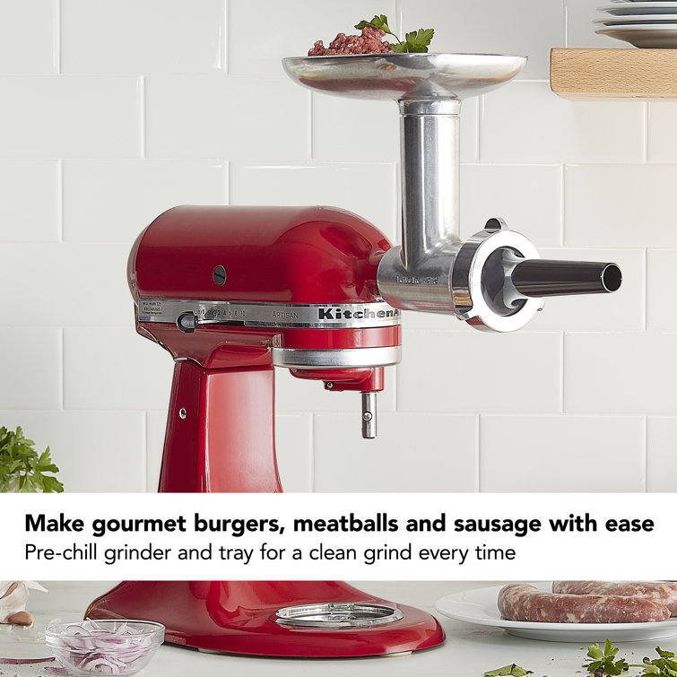KitchenAid Stand Mixer Metal Meat Grinder Attachment + Reviews