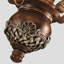 Plafonnier semi-encastré Retro Bronze Chandelier