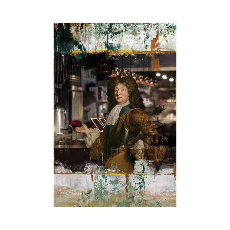 Cheers by José Luis Guerrero - Wrapped Canvas Print, 20.32cm W x 30.48cm H