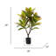 Croton artificiel en pot-1249365833