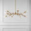 Lustre cylindrique spoutnik à 16 lumières Kerstyn