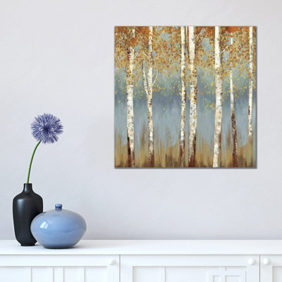 Falling Embers III by Allison Pearce - Wrapped Canvas Painting