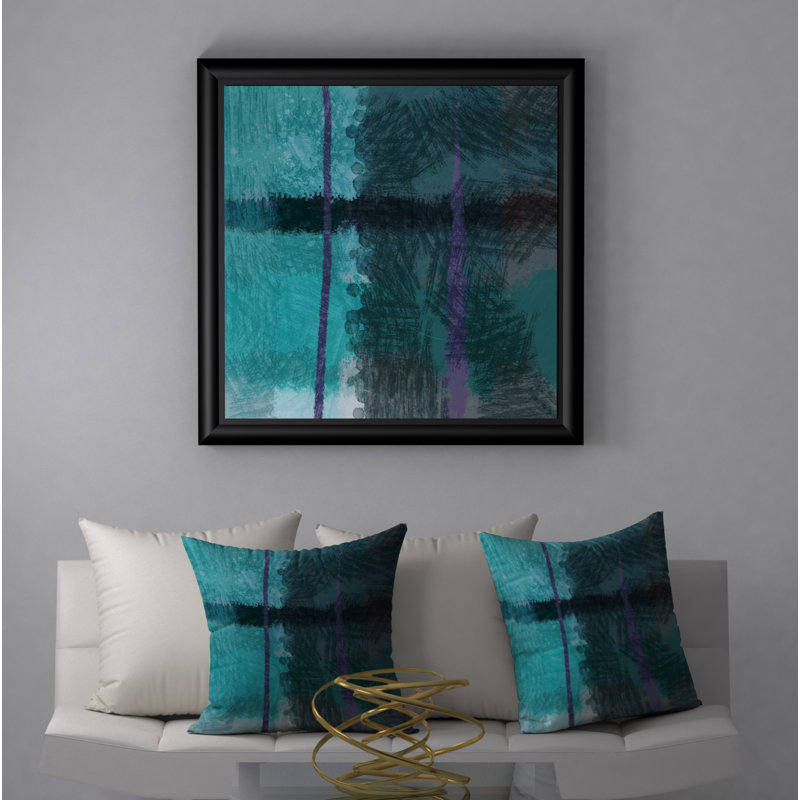 Housse de coussin carrée/insert, 18" x 18"