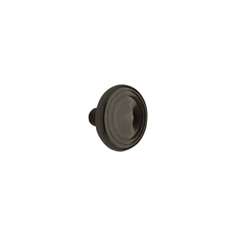 Roswell Bronze Round Knob, Silicon Bronze Dark