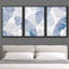 Palmier tropical, ensemble de 3 impressions sur toile-79731242-79731243