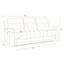 Canapé inclinable en tissu de microfibre transitionnel-1664544608