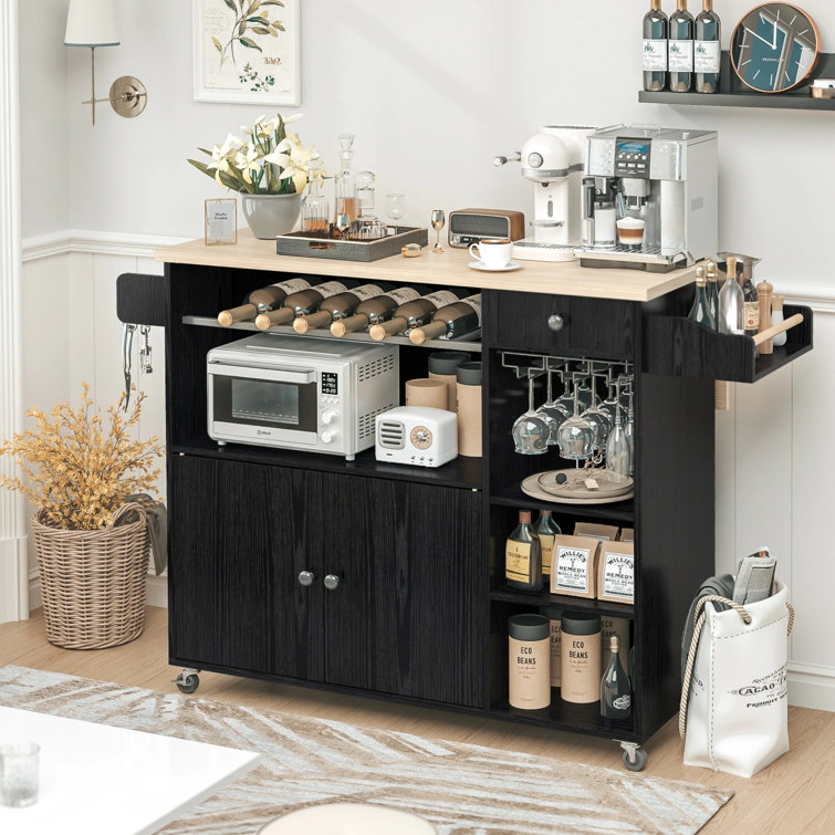 Pantego Wood Kitchen Island