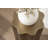 Pandey Wavy Metal Drink Table