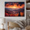 Impression sur toile Tennessee Great Smoky Mountains Sunset I