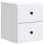 34.5cm W Engineered Wood Bedside Table