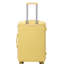 20"/24"/28" 3 pcs/set in ABS Spinner Wheel Luggage, Matching Colour , With Combination Lock (Yellow)