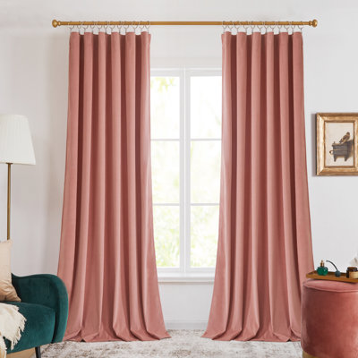 Total Blackout Luxury Rod Pocket and Back Tab curtains