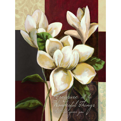 «Treasure Floral», reproduction sur toile tendue