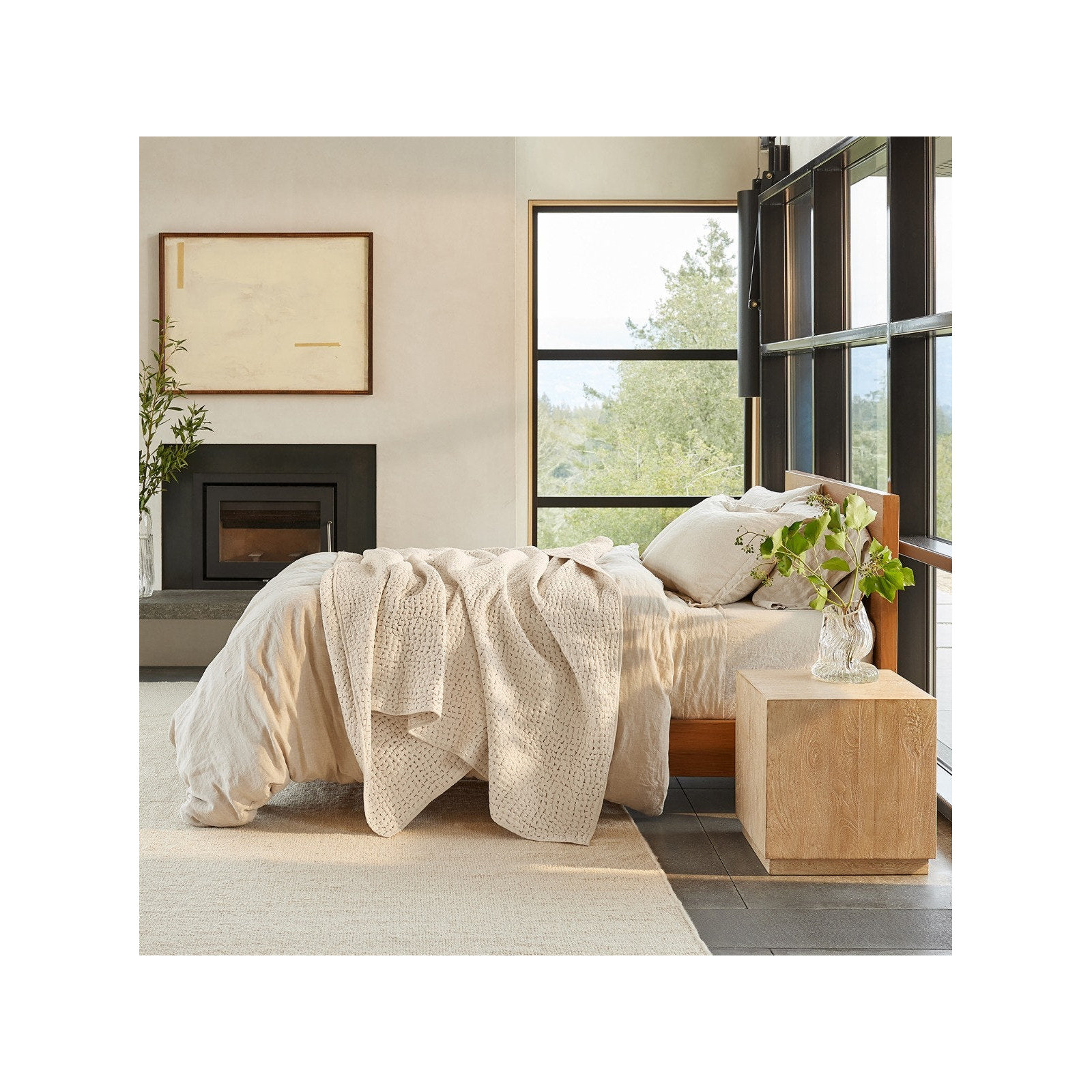 Undyed, Twin Quilt