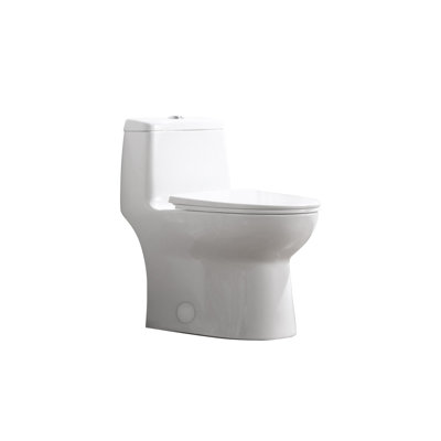 Toilette allongée une pièce Jade