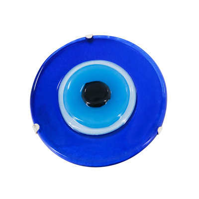 Glass Evil Eye Napkin Ring Gift Box