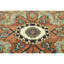 Hand Knotted Wool Oriental Area Rug in Red/Ivory/Black/Blue