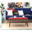 Parmele 91Cm Wide Rectangle Geometric Cocktail Ottoman
