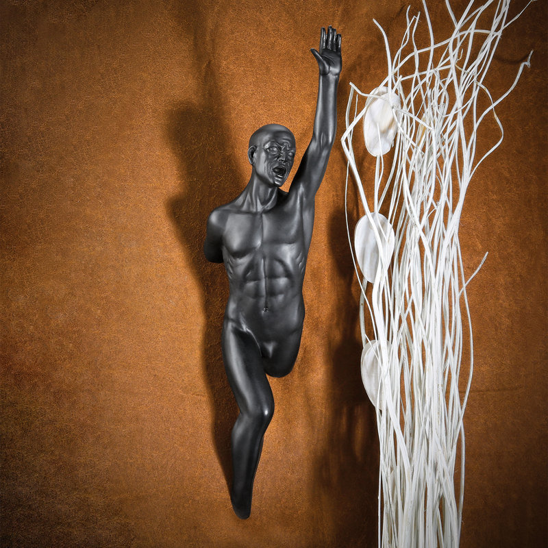 Facing the Future Male Wall Sculpture