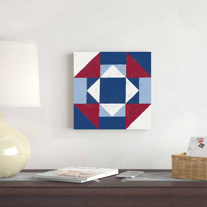 Carreau de patchwork Americana III, H 12 po x l 12 po