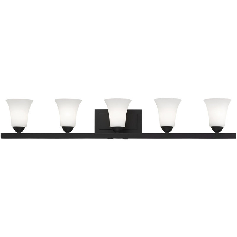 5 - Light Vanity Light, Black