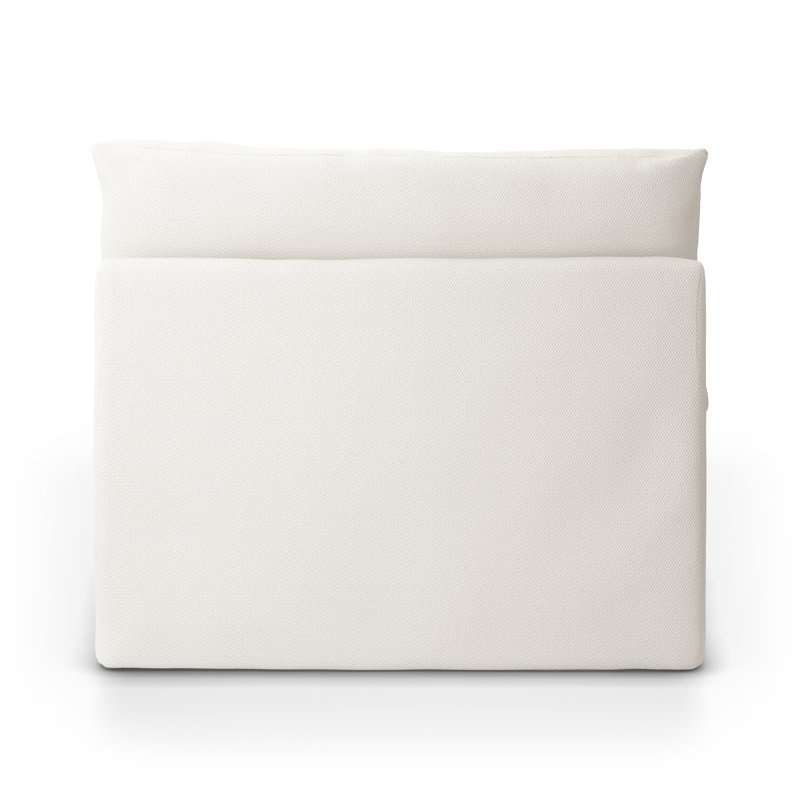 Grant Outdoor Chaise Lounge, White Performance