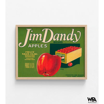 Impression rétro, impression rétro, affiche de pomme rétro, œuvre de bureau Vegan Boss, impression de affiche murale pomme rouge