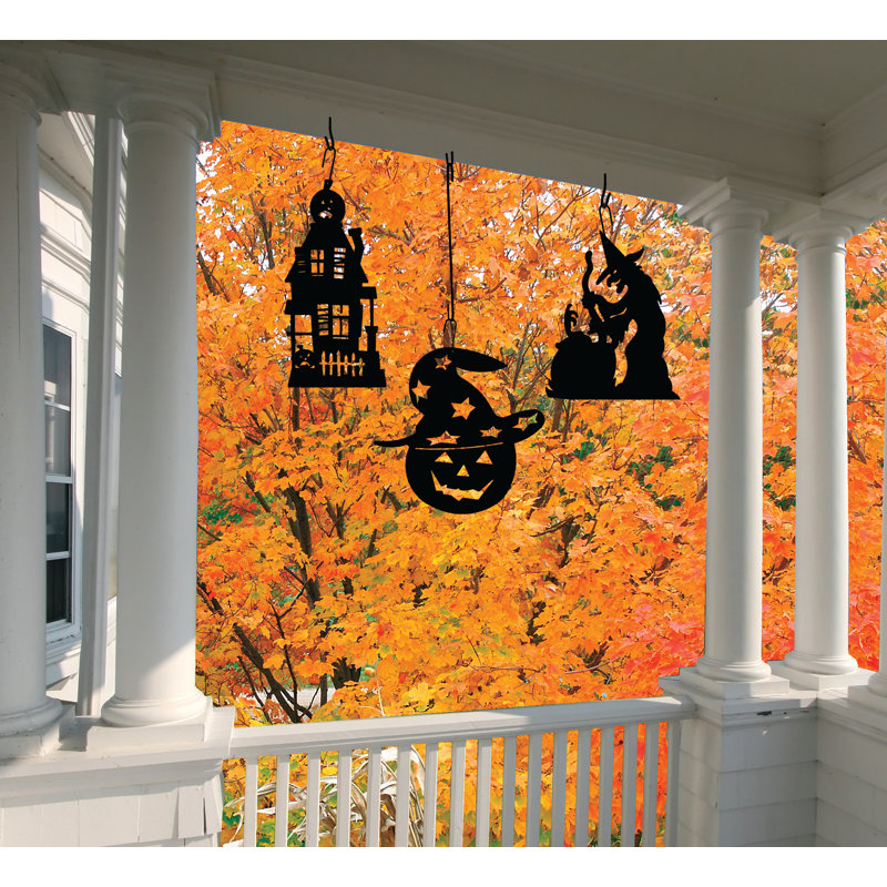 Haunted House - Decorative Hanging Silhouette