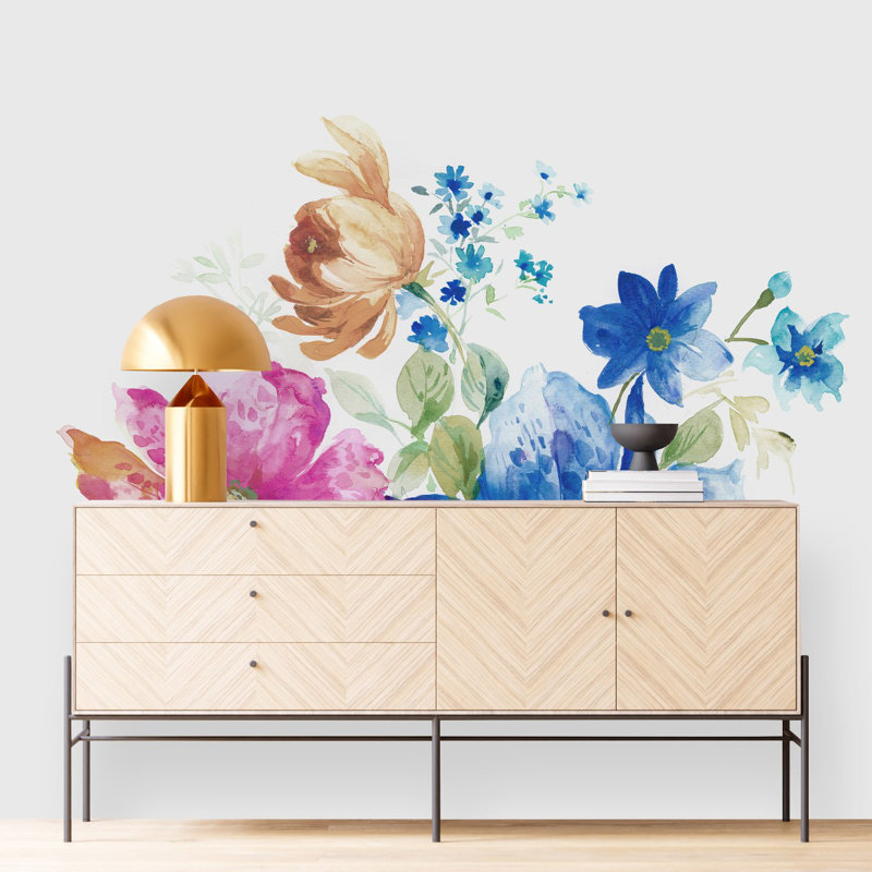 Peel & Stick Wall Mural, 10.42' W x 10.42' L