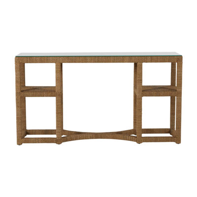 Dandridge 64'' Glass Top Console Table