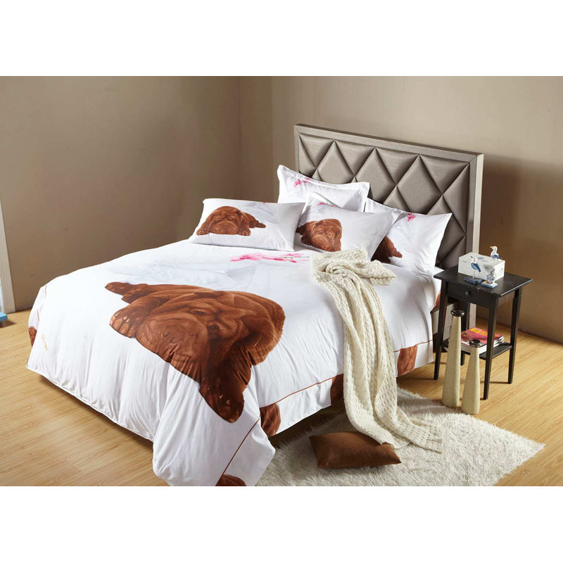 Ensemble de housse de couette Sleepy, Housse de couette pour grand lit et 5 pièces supp