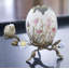 Willow Bird Handmade Porcelain China Table Vase