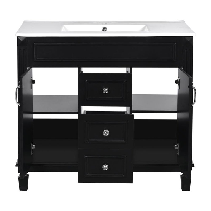 Bathroom Vanity with Top Sink