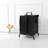 110L Cloth 2 Laundry Hamper With Lid, Sorting Cards For Clothes, Storage Basket Lid And Cards, Black , Clothes