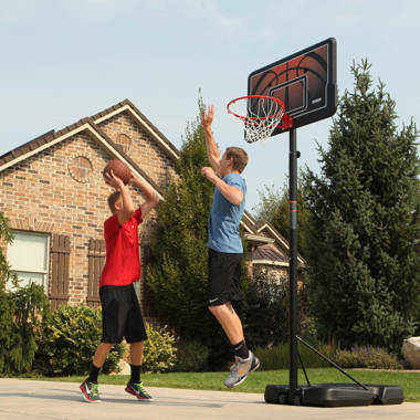 Lifetime 54 in. Polycarbonate Adjustable In-Ground Basketball Hoop 90962 -  The Home Depot