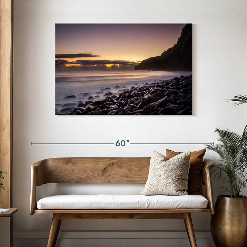 Gillard Waipi'O Island Shores, H 30 po x l 45 po