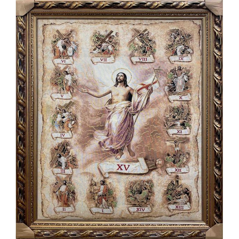 Tapisserie «stations of the croix»