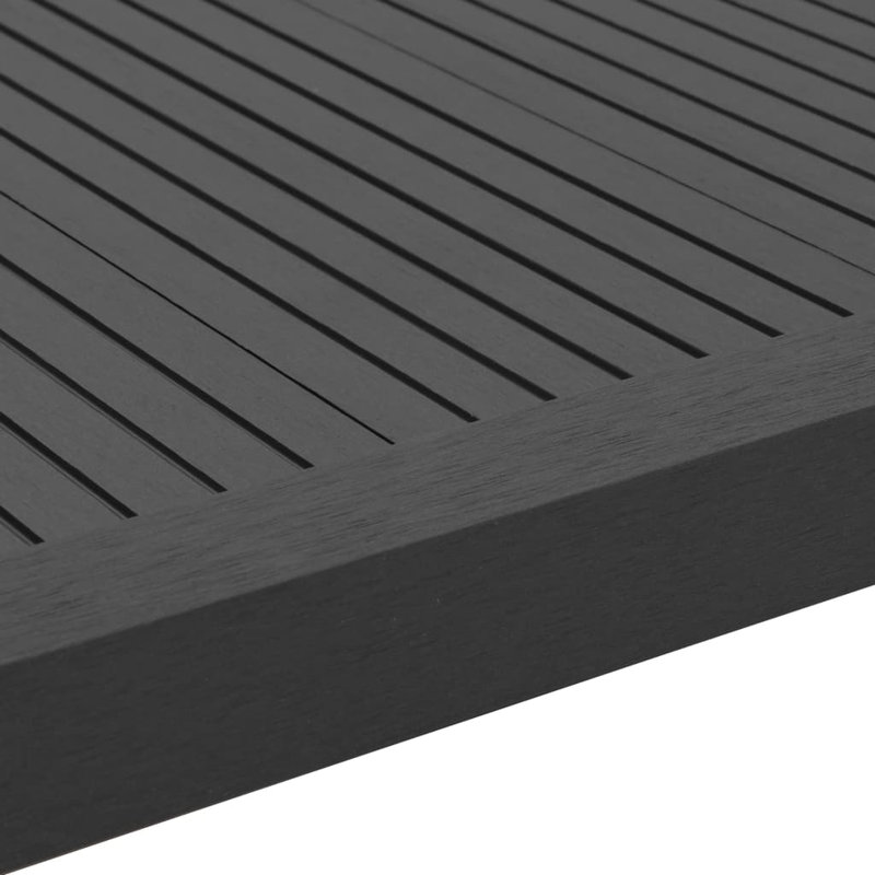 45cm W x 1700cm L x 45cm Laminate Flooring, Black