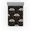 Drap-housse Ambesonne Moth Design Mystic Wingy Art animalier moutarde / bleu mauve / blanc-106731579