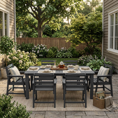 Six-piece Outdoor Patio Dining Table Set