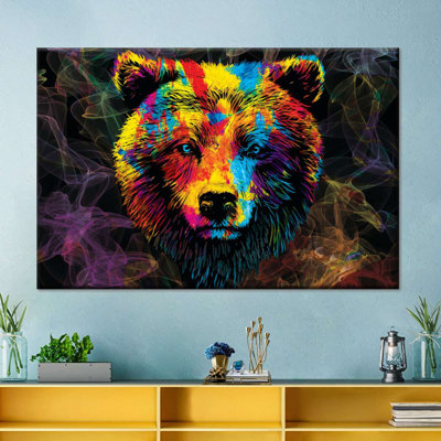 " Grizzly Bear Smoky Color Bear " by Jude A