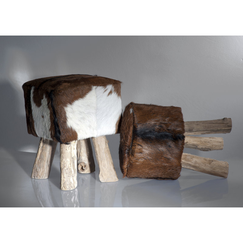 Solid Wood Accent Stool