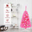 Mini sapin de Noël artificiel rose 3 pi