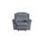 Zubaida Two Tone Velvet Glider Recliner-1038616169