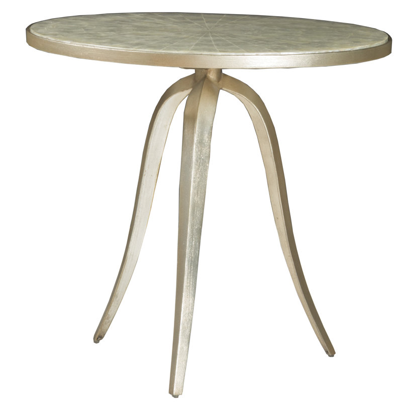 Table de bout ronde Signature Designs Capiz