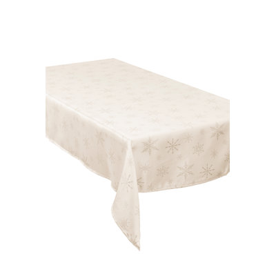 Everette Christmas Snowflake Tablecloth